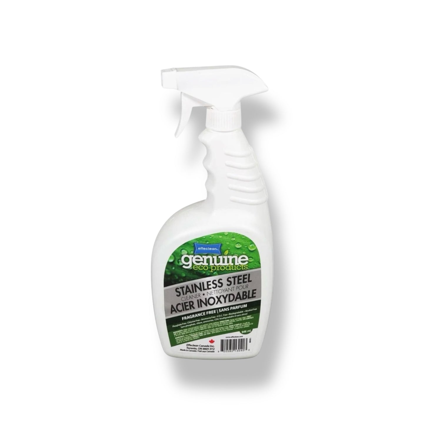 Eco-Friendly Stainless Steel Cleaner Spray Bottles - Case of 12