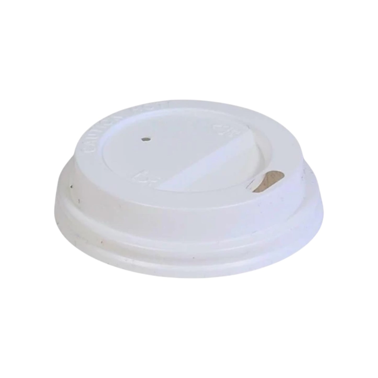 White Dome Sip Lids for 4 oz. Hot Cups