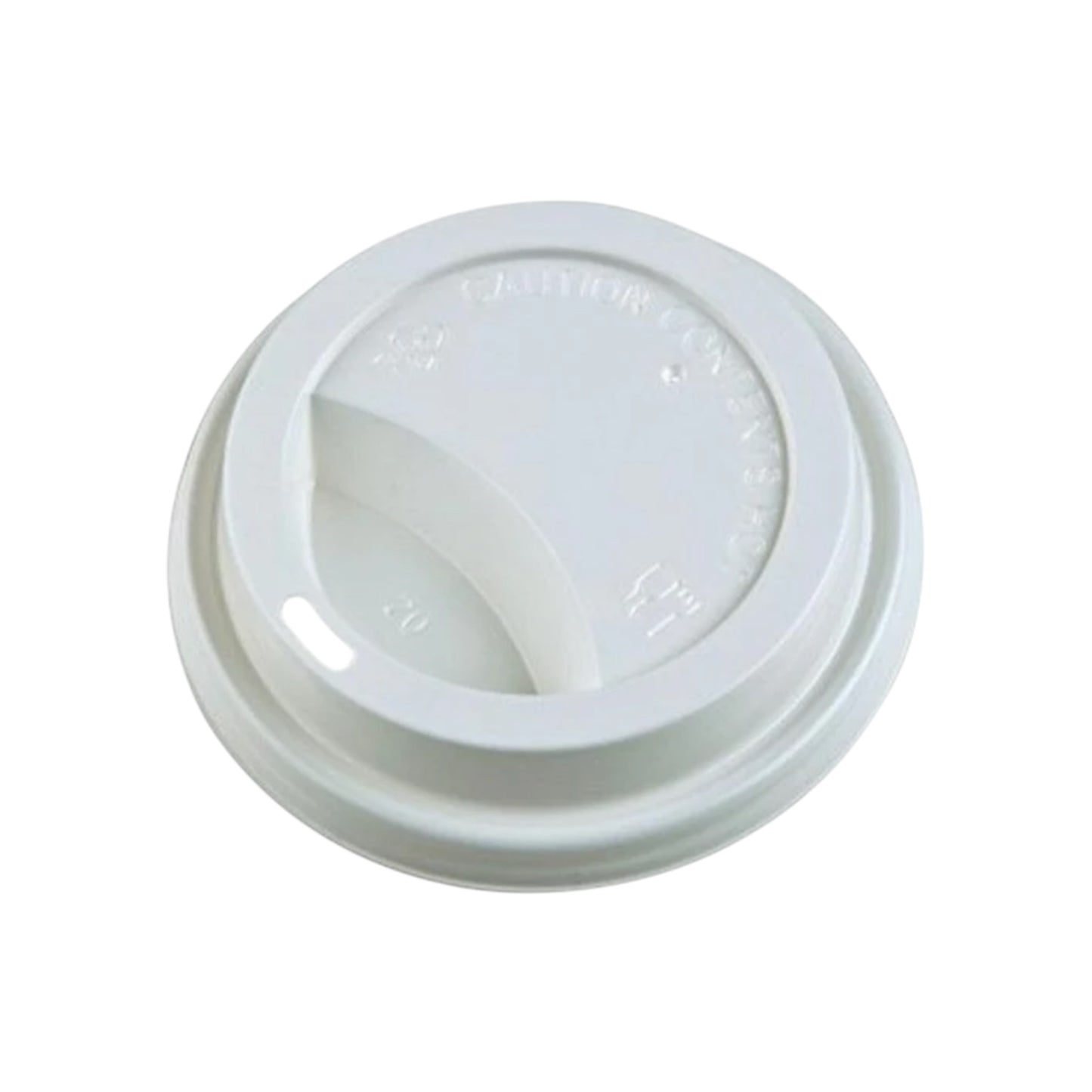 White Dome Sip Lids for 8 oz. Tall Hot Cups