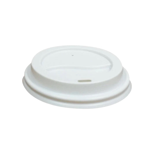 White Dome Sip Lids for 8 oz. Tall Hot Cups
