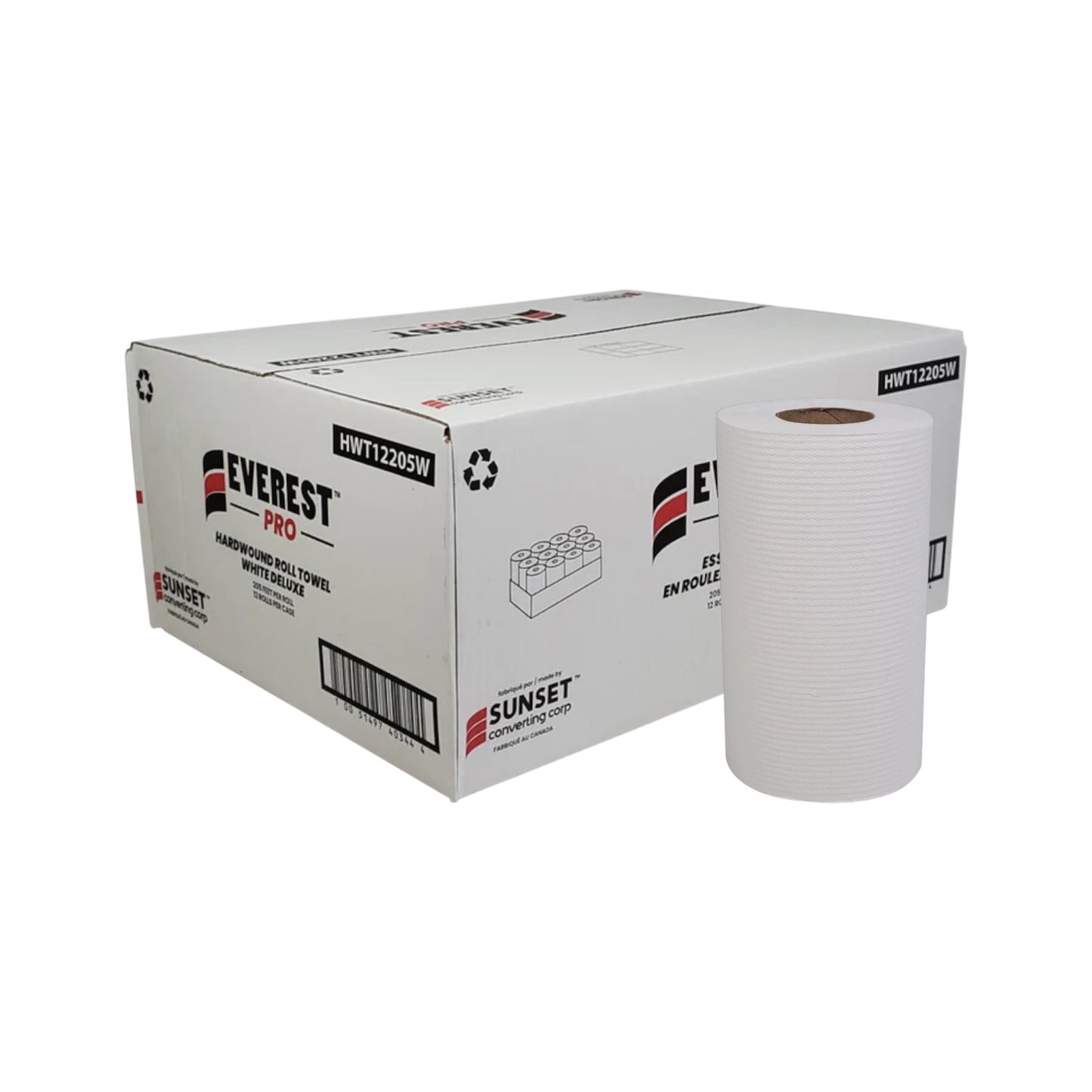 White Paper Hand Towel - 205’
