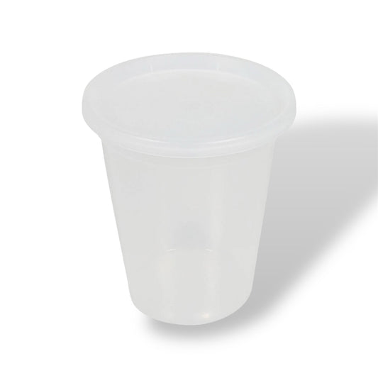 32 oz. Round Deli Containers With Lids - Case of 240