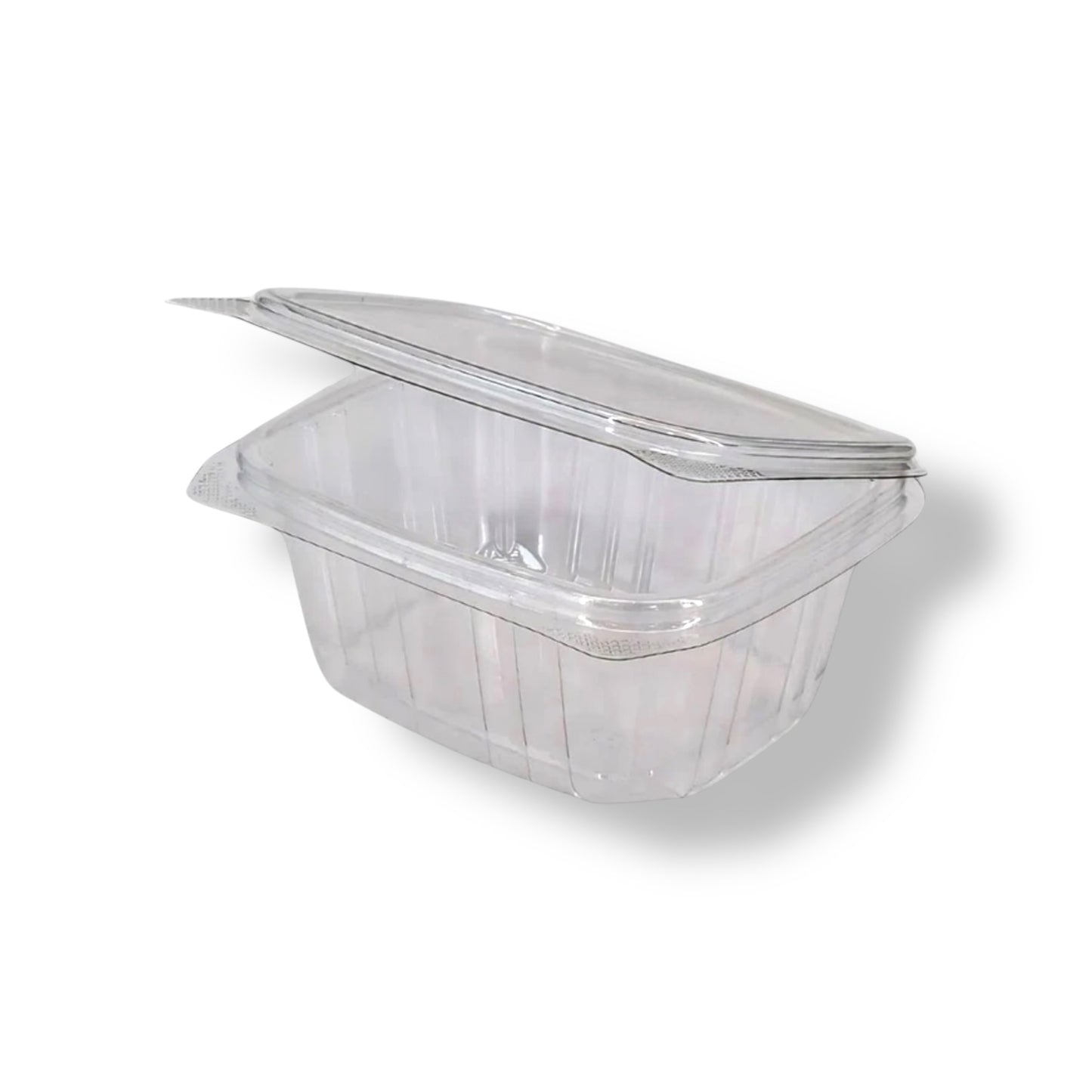 16 oz. Clear Hinged Deli Container - Case of 200