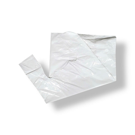 S1 LD T-Shirt Plastic Bags - White