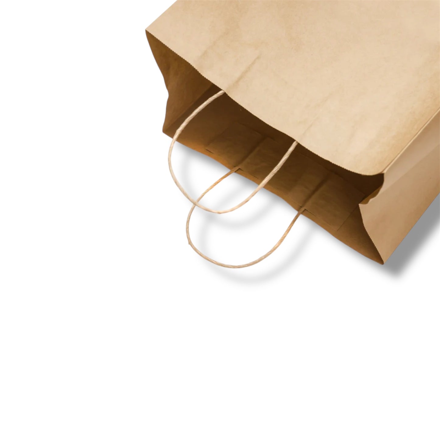 10x5x13” Twisted Handles Kraft Paper Bag - Case of 250 ct.