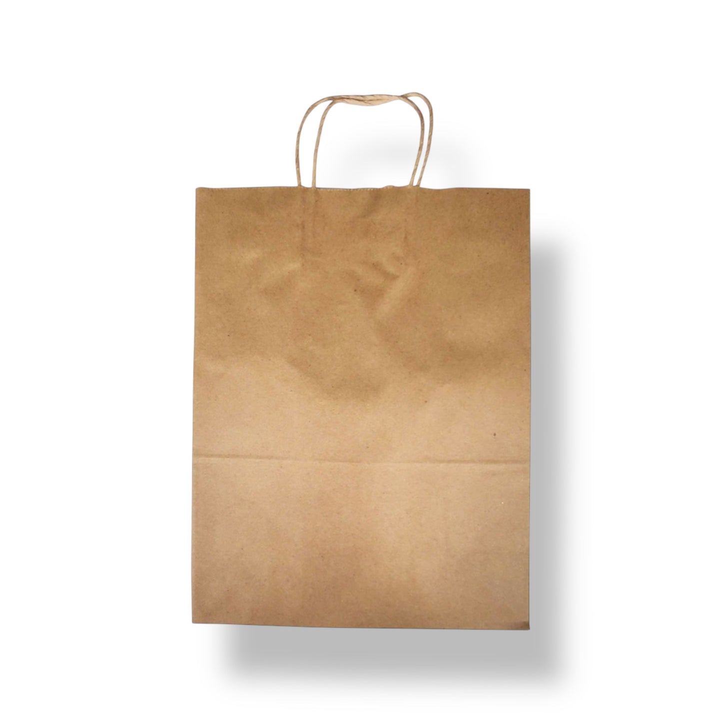 10x5x13” Twisted Handles Kraft Paper Bag - Case of 250 ct.