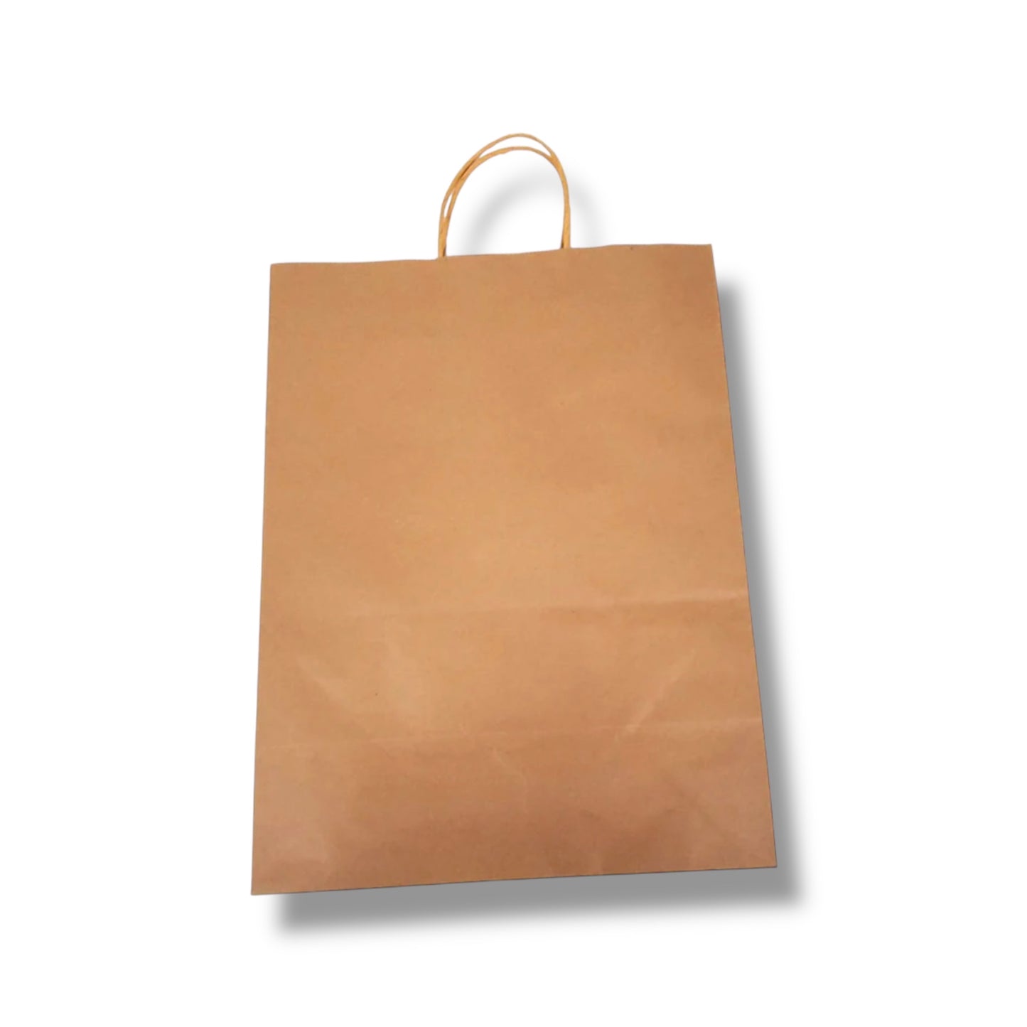 13x7x17” Twisted Handles Kraft Paper Bag - Case of 250 ct.