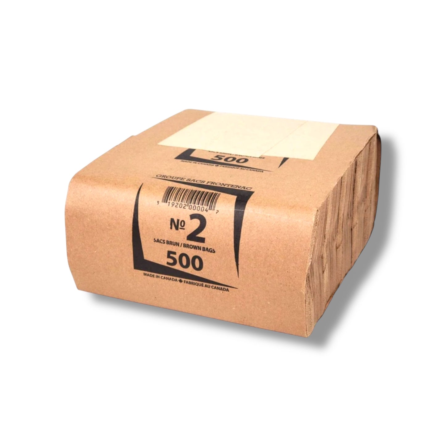 #2 Brown Paper Bags - Bundle of 500 ct.