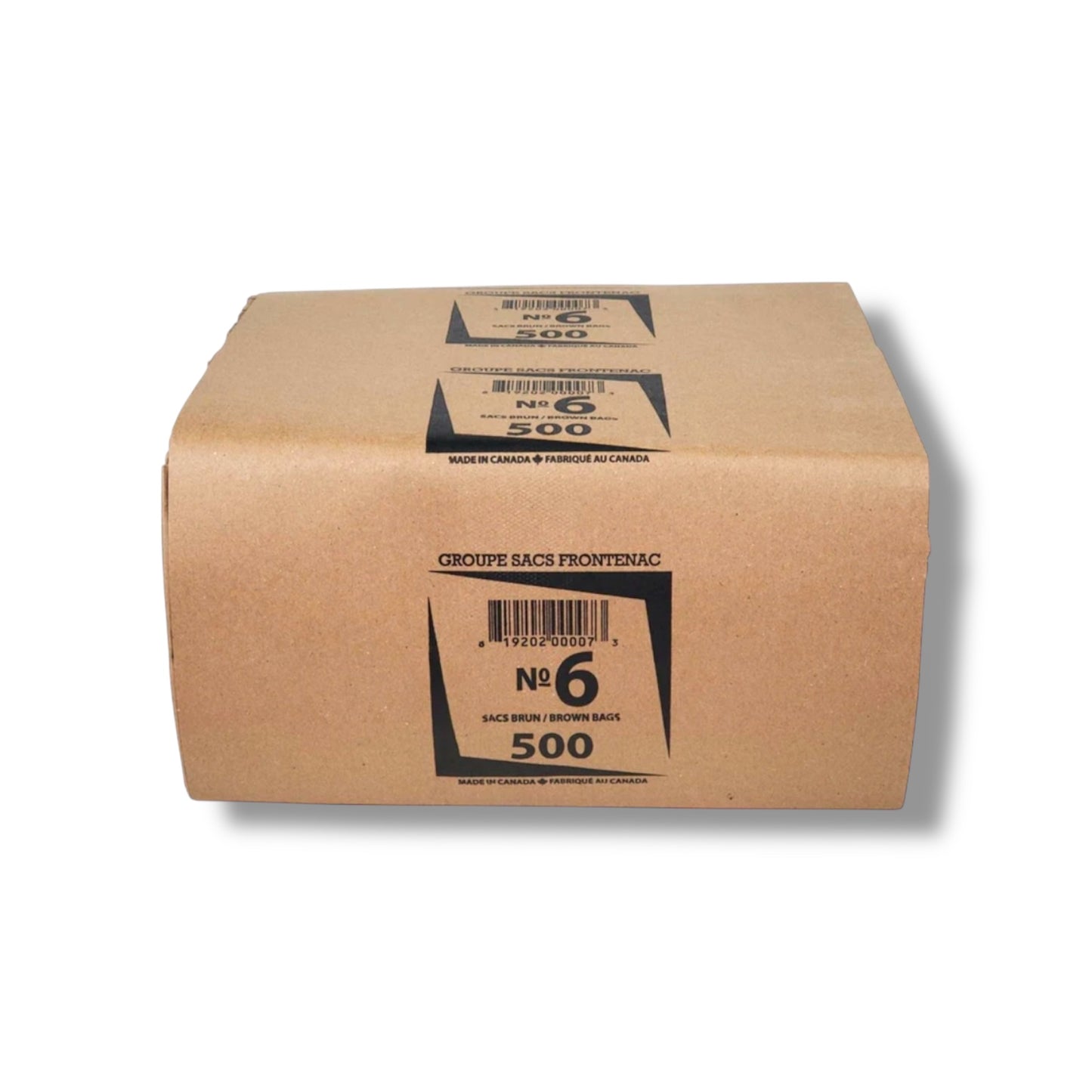 #6 Brown Paper Bags - Bundle of 500 ct.