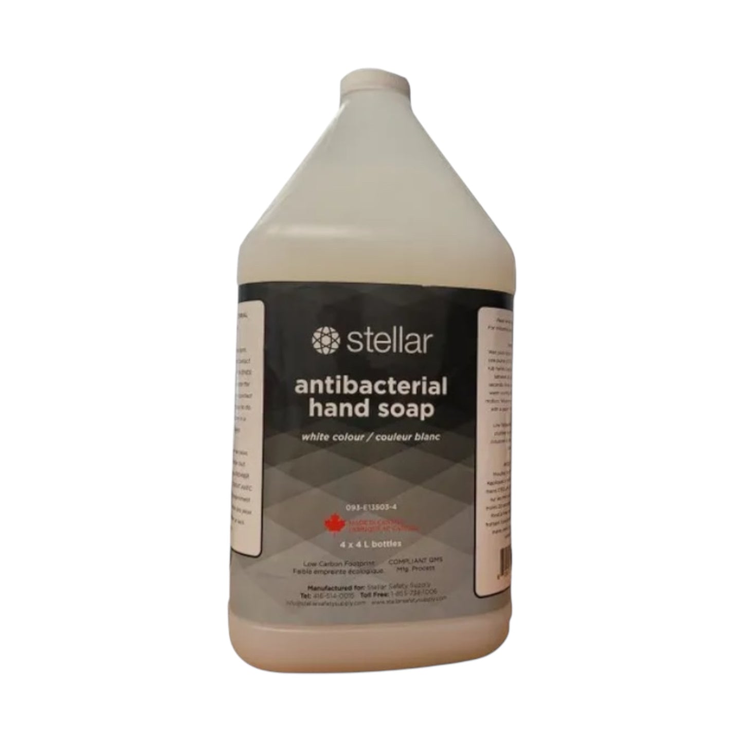 White Hand Soap - Antibacterial - 4x4L
