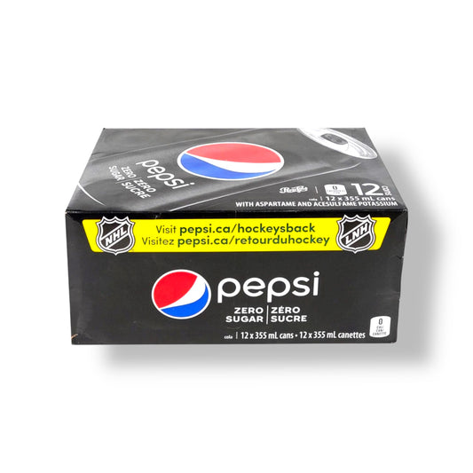 Pepsi - Zero - Case of 12 Cans