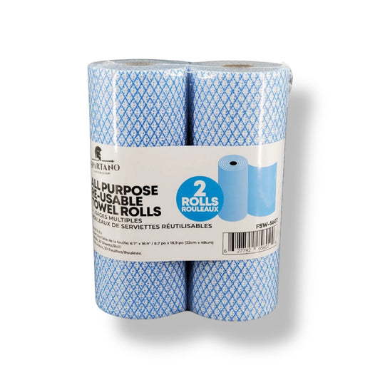 All Purpose Re-Usable Towel Roll - Case of 24 Rolls
