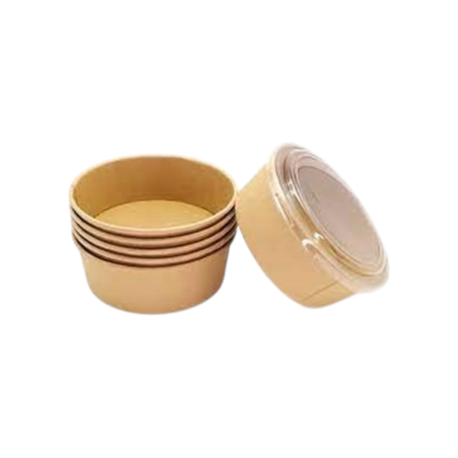 Paper Soup Bowl-Container & Lids