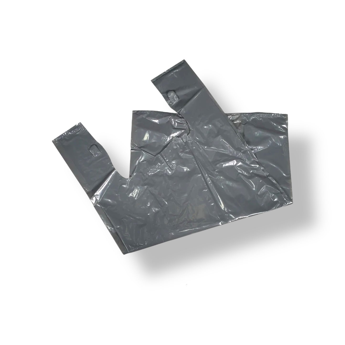 S4 LD T-Shirt Plastic Bags - Gray