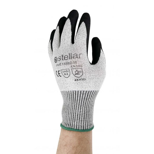 Grey Nitrile Coated Cut Level 4 Gloves - Case of 120 Pairs