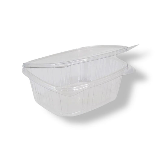 32 oz. Clear Hinged Deli Container - Case of 200