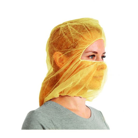 Yellow Balaclava Hoods - Case of 500