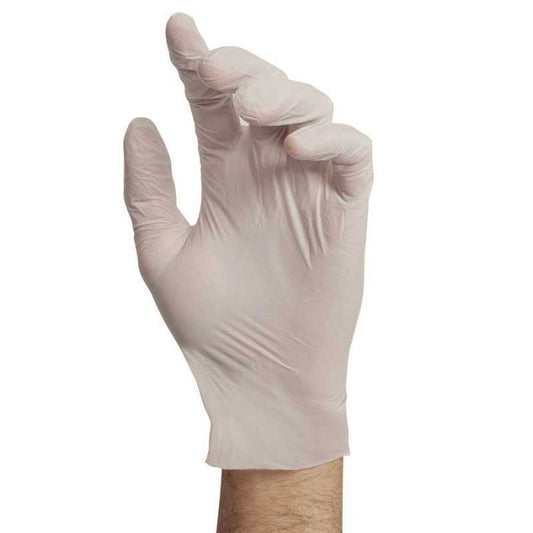 Latex Examination Gloves - Case of 10 Boxes of 100 Gloves