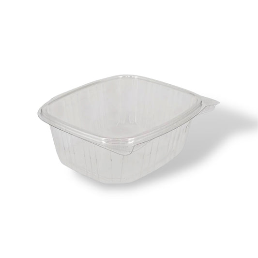 32 oz. Clear Hinged Deli Container - Case of 200