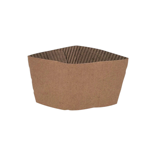 Kraft Hot Cup Sleeves For 10-24 oz. Tall Cups