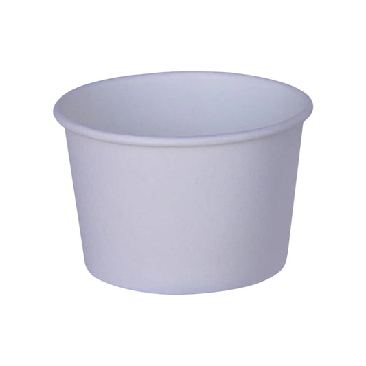 4 oz. White Paper Soup Container