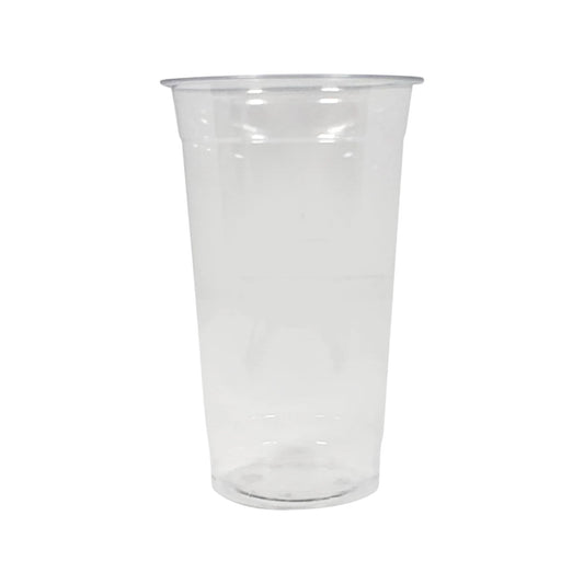 24 oz. Clear PET Plastic Cups - 98mm