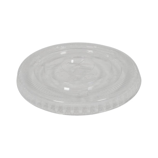 X Slot Flat Lids For 8-10 oz. PET Cups - 78mm