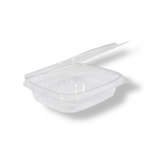 8 oz. Clear Hinged Deli Container - Case of 200