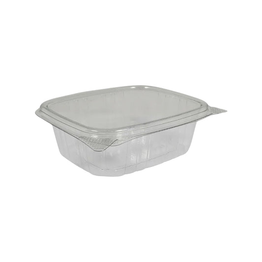 12 oz. Clear Hinged Deli Container - Case of 200